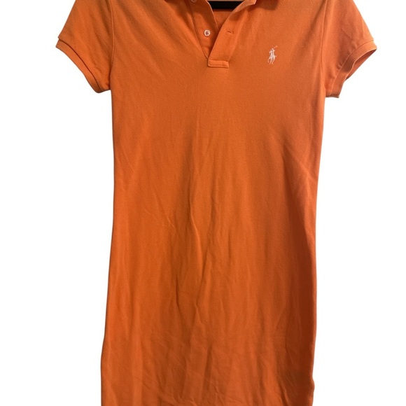 Ralph Lauren Vibrant Orange Polo Shirt - Picture 1 of 3